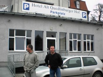 Hotel in Quedlinburg tijdens het verkennen